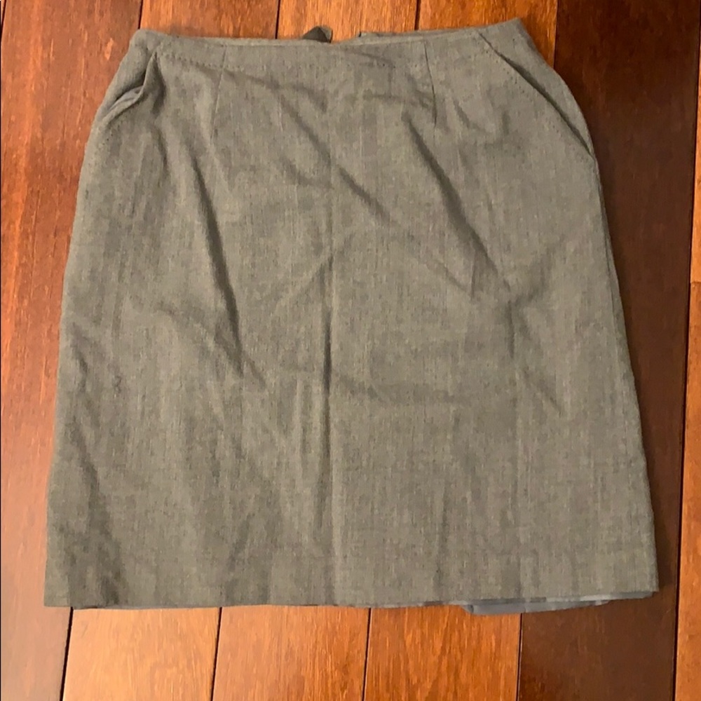 Grey TALBOTS skirt